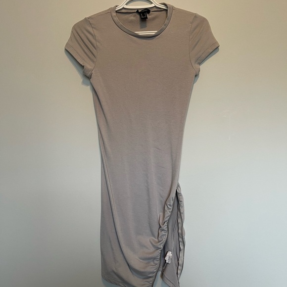 Mini Dress with Zipper Slit - Picture 2 of 5